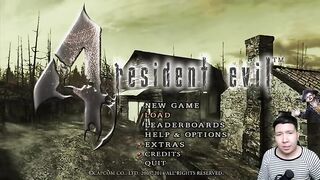 fight boss resident evil 4 remake use handcanon