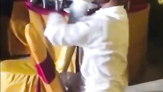 Funny dance of a friend marriage