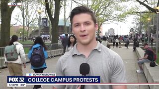 College campus protests continue across the country