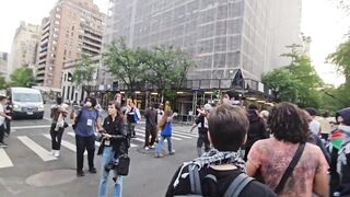 Barricades STORMED near Met Gala during 'DAY OF RAGE'