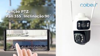 JÁ NO BRASIL !! ????????    Câmera de Segurança Externa Coibeu, Wifi