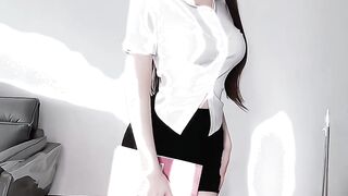 Beautiful woman with perfect body
