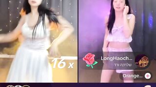 An amazing and interesting girl in a live broadcast - worth watching!