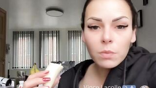 An amazing and interesting girl in a live broadcast - worth watching!