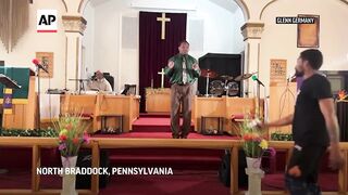 Man attempts to shoot pastor during sermon in Pennsylvania.