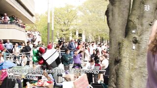 MIT students protest war in Gaza, retake pro-Palestinian encampment