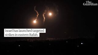 Israel launches airstrikes on eastern Rafah as negotiations on ceasefire continue
