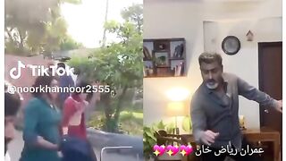 Imran Riaz khan and imran khan