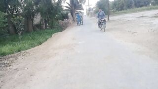 Basti sonhary wala main cow Ki Alaa nasal road per jaty Hoy dakhain