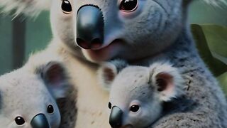 Cute koalas