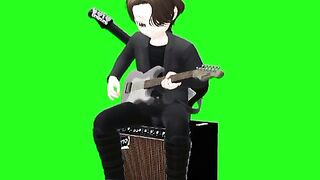 guitar playing animation