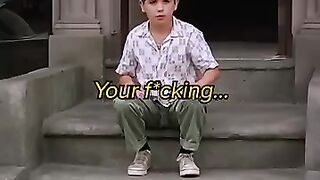 The kid earned the respect of the Mafia Boss by not betraying him to the police...????