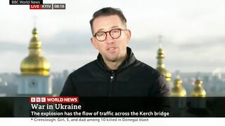Journalist attacked with bombs in Ukraine