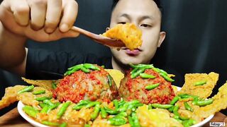 ASMR MUKBANG Meat balls