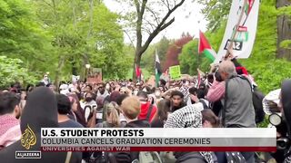 Columbia University cancels main commencement ceremony after Gaza protests.