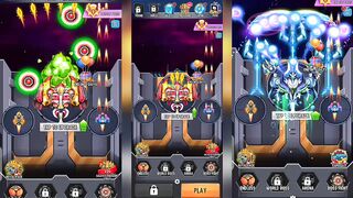 Space Shooter Galaxy Attack The MOST powerful Ships All Unlocked F2&F3 By Celarosh Gaming