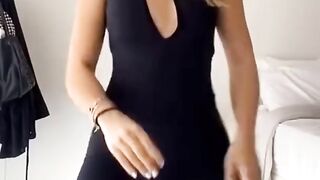 #Beautiful #woman morning #happy dance 2