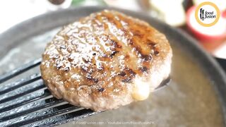 Smoked Beef Cheese Burger Recipe