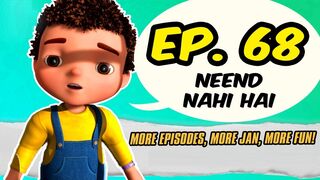 Jan Cartoon in Urdu __ Neend Nahi Hai __ Official Cartoon Remastered __ S01 E68