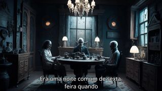 A Visita da Meia Noite  Revelações Sobrenaturais na Casa Antiga de Ana