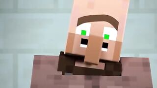 VILLAGER NEWS in 60s - End of the WORLD! (Minecraft Animation) #shorts