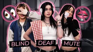 BLIND, DEAF & MUTE Challenge feat. Justin Phan & Elsa