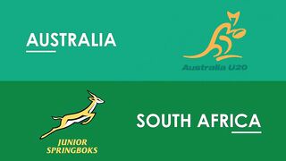 AUSTRALIA v SOUTH AFRICA / The Rugby Championship U20 2024 - Round 2.