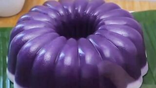 Puding ubi ungu