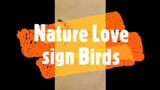 Nature Love sign Birds #short#  #nature#  #naturelove#  #febpost#  #amazing#
