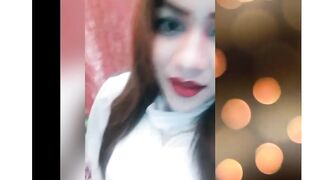 A girl lip sync beautiful song