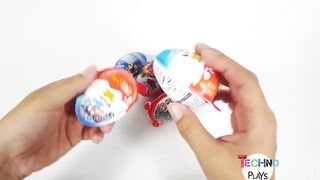Learn to Count 1 to 6 With Kinder Surprise Eggs Kinder Joy Toys Fun