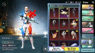 m416 glcure pubg mobile  out fit copen opening in pubg mobile
