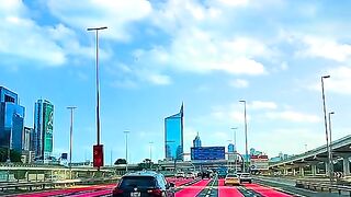 dubai road Beautiful