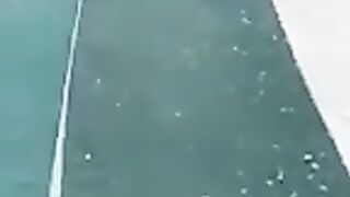 Snowfall in makkah