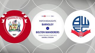 HIGHLIGHTS | Barnsley 1-3 Wanderers