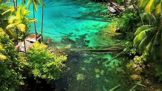 Magical morning view from Paisupok Lake ✨