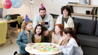 Capturing Bliss: A Joyous Family Moment