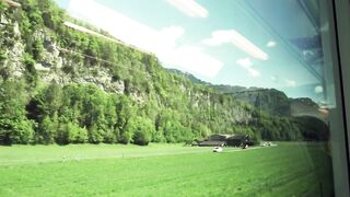 Train trip through nature - adalinetv