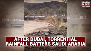 Saudi Arabia Flood News Today: Heavy Rain Causes Havoc Across Kingdom, Alert Declared | Dubai Floods