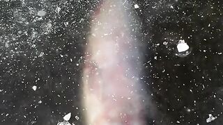 So beautiful ice fishing satisfying