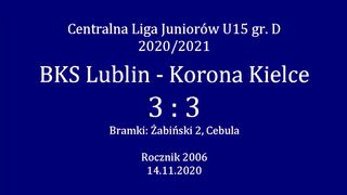 A polish football match u15