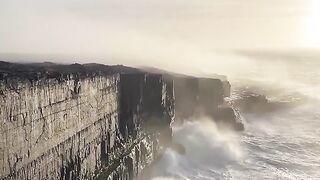 The incredible force of nature off the coast of Ynys Meain