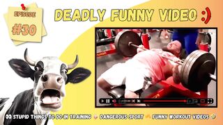 Stupid things to do in training / Dangerous sport / Funny workout videos