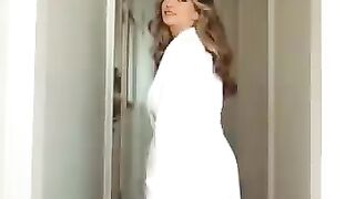 #Beautiful woman morning #fashion