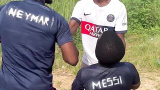 Paris finished!!!! Neymar Messi's kick