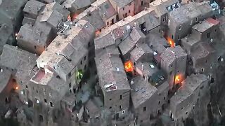 Calcata is an ancient Italian village