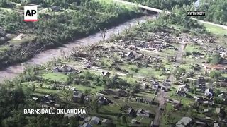 Tornado hits Barnsdall, Oklahoma, leaving 1 dead.