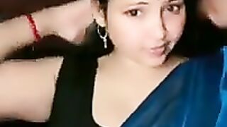 blue_saree_outfit_tutorial_#tango_#bigolive_@LiveVideoTutorial(240p).