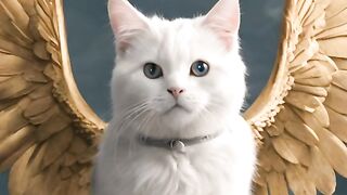 Angel cat