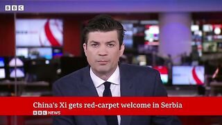 China’s President Xi Jinping gets red carpet welcome on visit to Serbia | BBC News